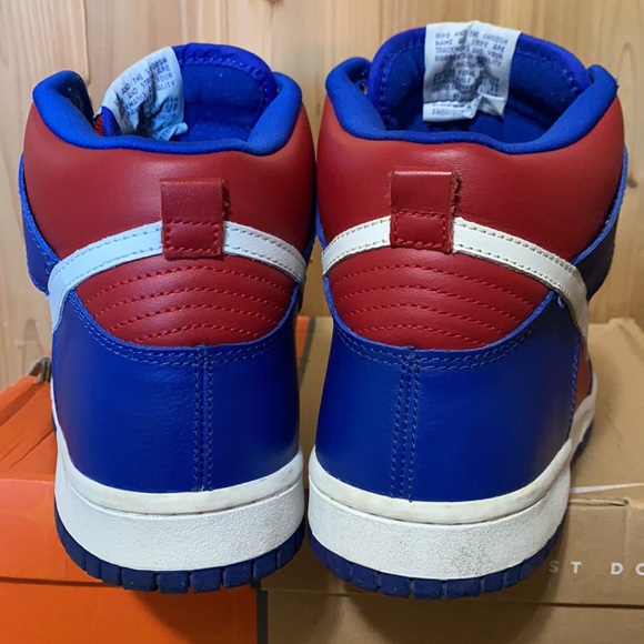 2003 Nike dunk high LA Clippers varsity red sport royal - Picture 6 of 15